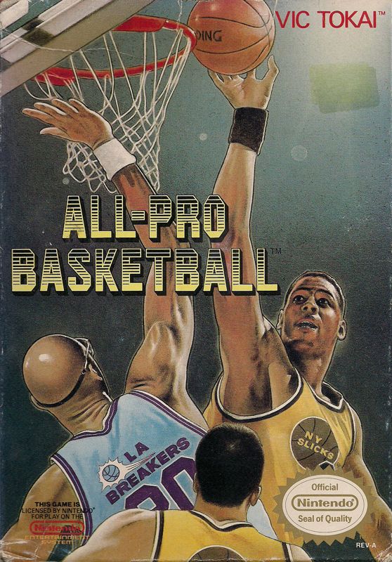 Front Cover for All-Pro Basketball (NES)