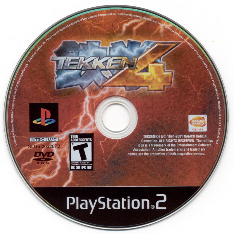 Media for Namco Classic Fighter Collection (PlayStation 2): Tekken 4