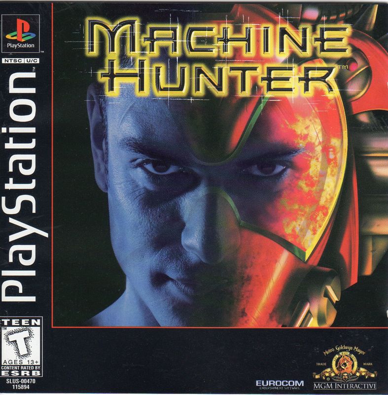 Front Cover for Machine Hunter (PlayStation)