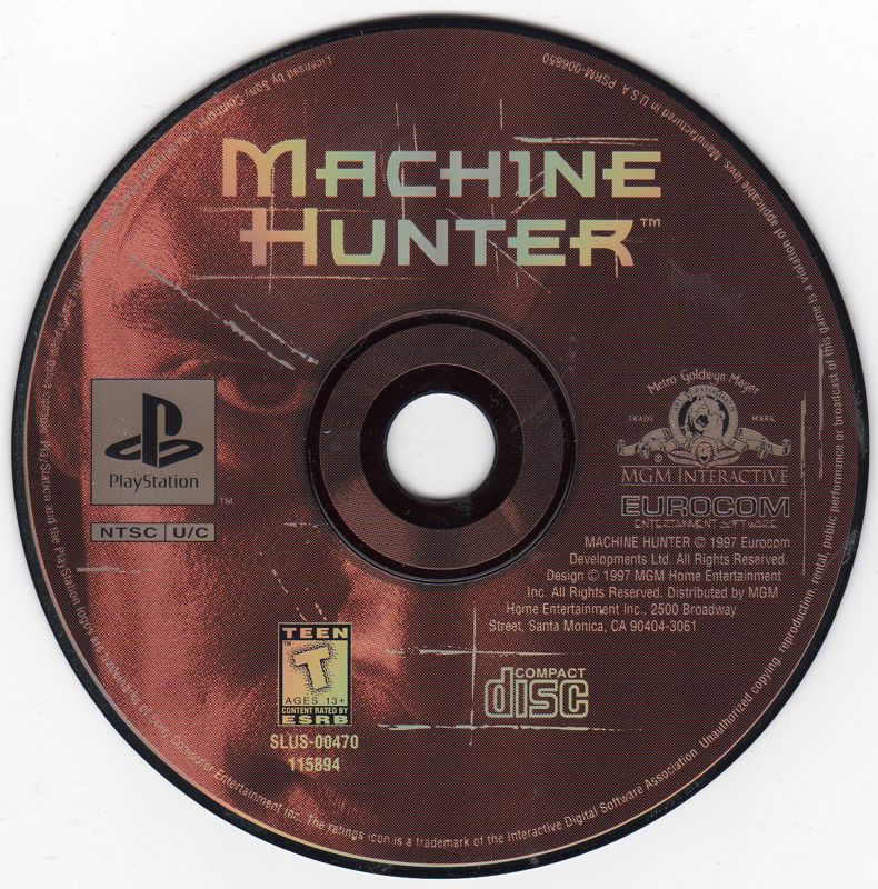 Media for Machine Hunter (PlayStation)