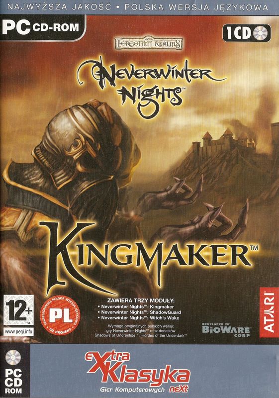 Front Cover for Neverwinter Nights: Kingmaker (Windows) (eXtra Klasyka release)