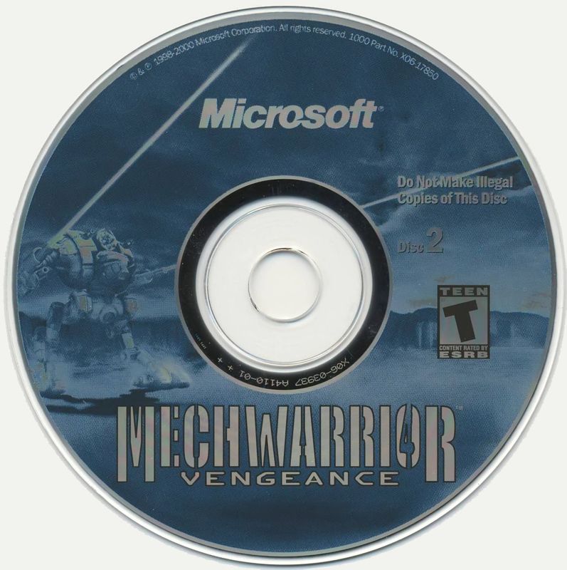 Media for MechWarrior 4: Vengeance (Windows) (Game of the Year edition): Disc 2