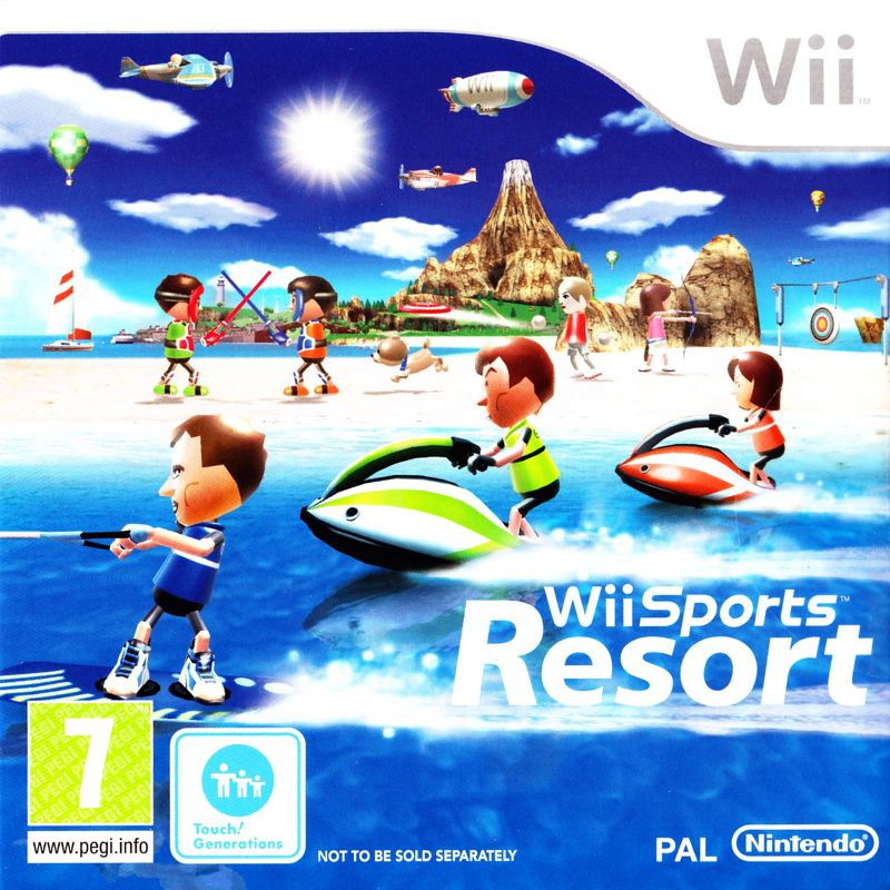 Front Cover for Wii Sports Resort (Wii) (Bundled with Wii)
