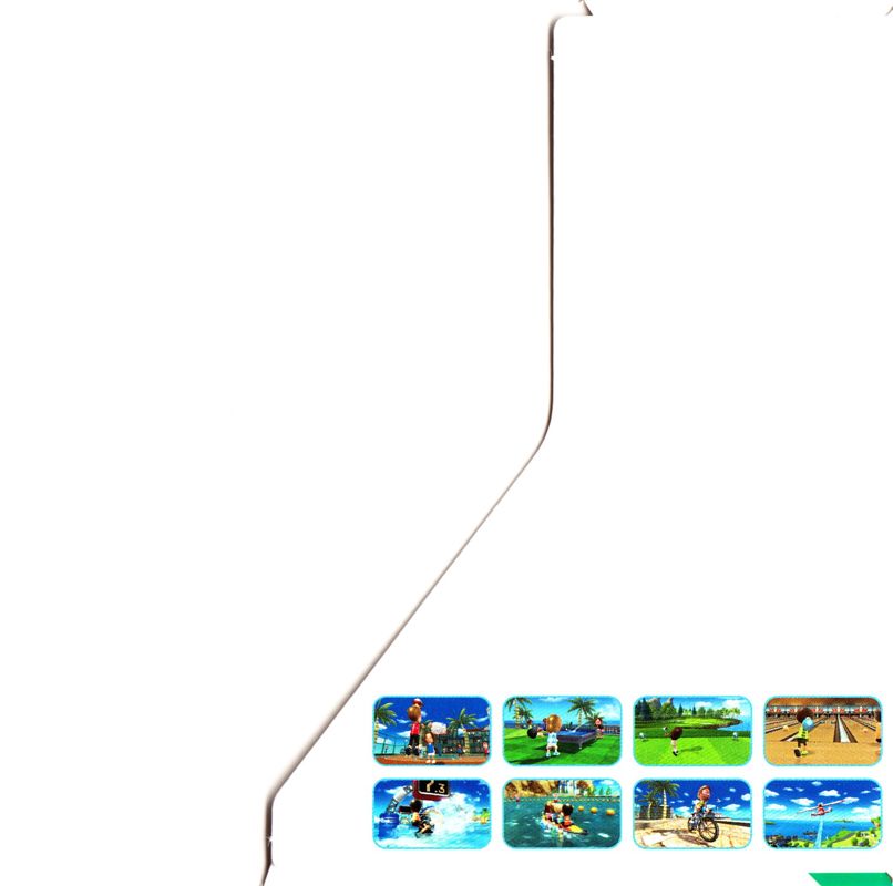 Inside Cover for Wii Sports Resort (Wii) (Bundled with Wii): Right