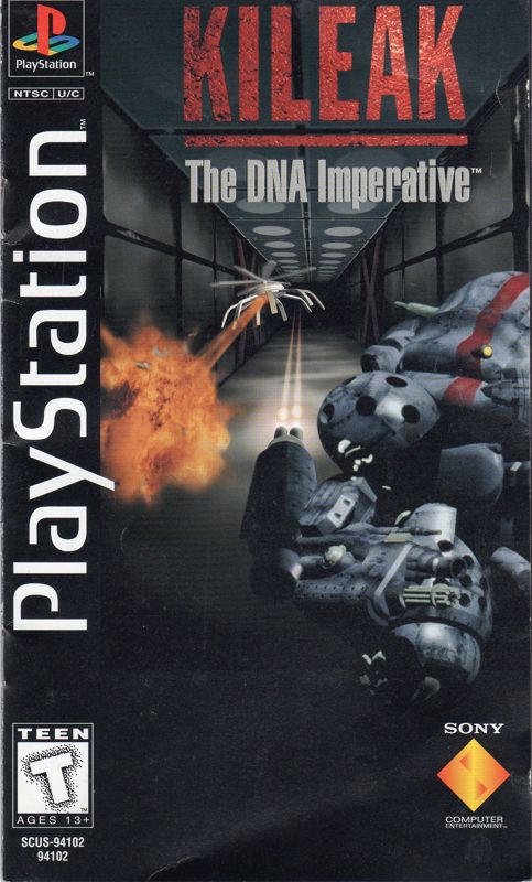 Front Cover for Kileak: The DNA Imperative (PlayStation)