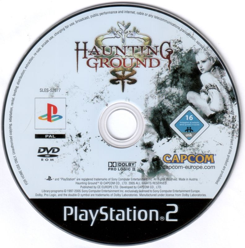 Media for Haunting Ground (PlayStation 2)