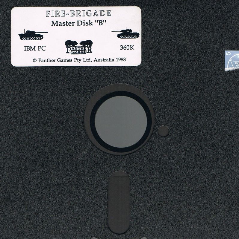 Media for Fire-Brigade: The Battle for Kiev - 1943 (DOS) (5.25" Floppy Disk release): Master Disk B
