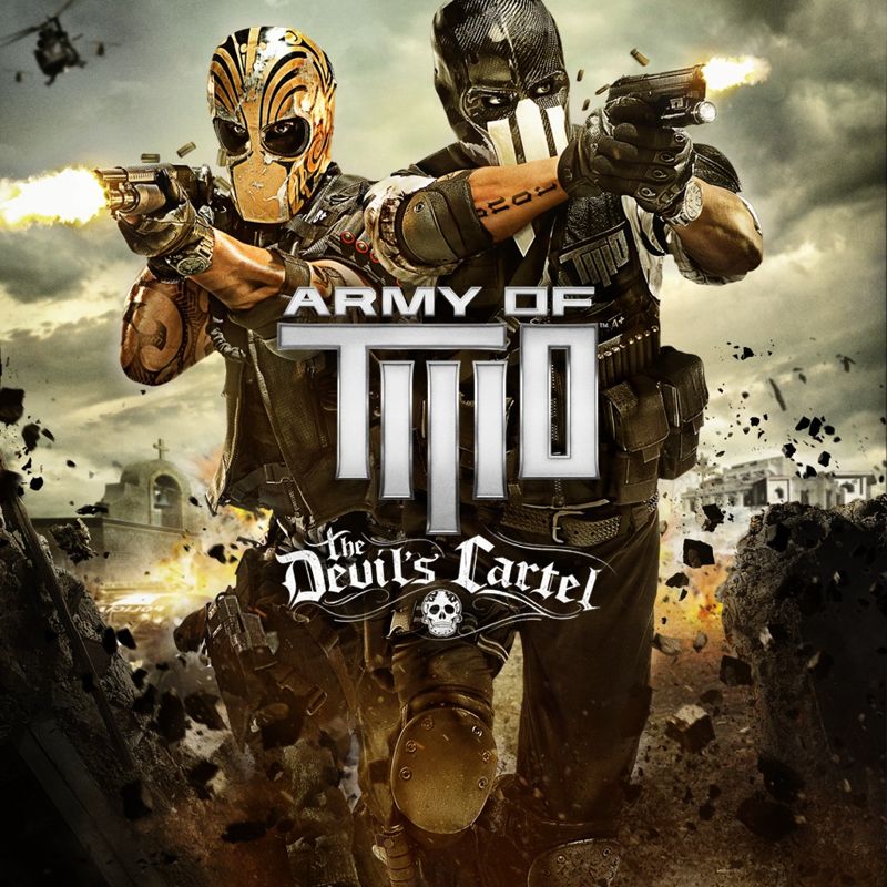 Front Cover for Army of Two: The Devil's Cartel (PlayStation 3) (PSN release)