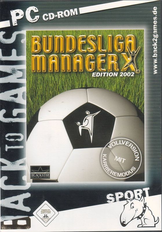 Front Cover for Bundesliga Manager X (Windows) (Back to Games release)