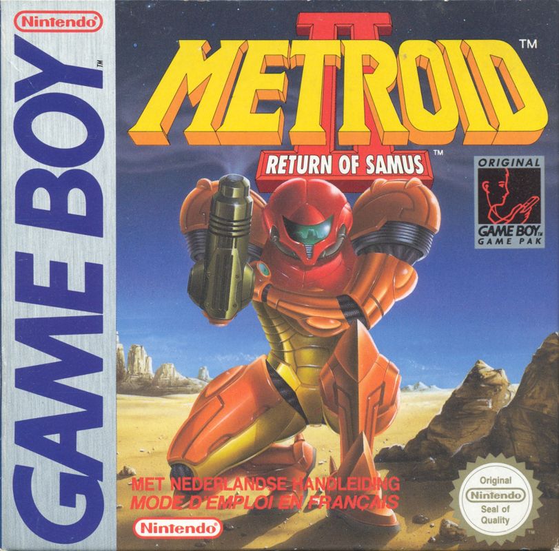 Front Cover for Metroid II: Return of Samus (Game Boy)