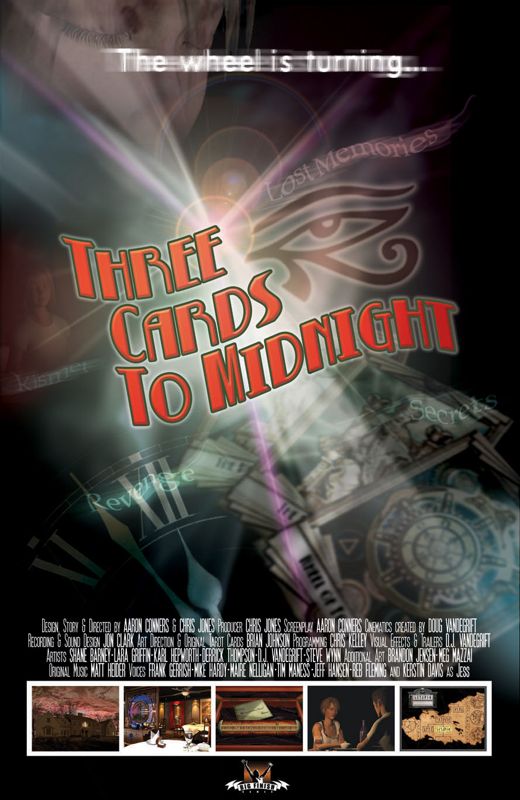Front Cover for 3 Cards to Midnight (Windows)