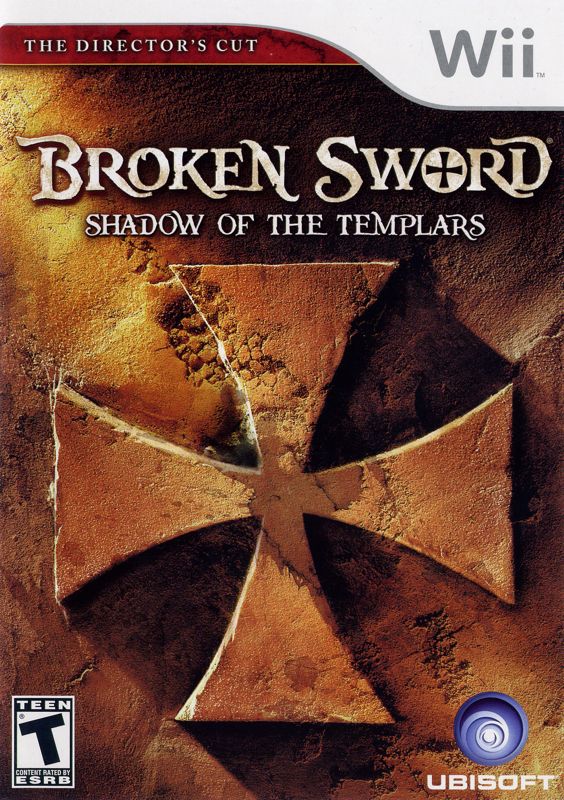 Front Cover for Broken Sword: Shadow of the Templars - The Director's Cut (Wii)