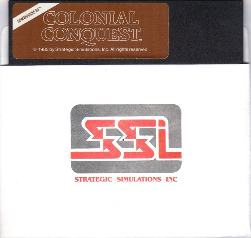 Media for Colonial Conquest (Commodore 64)