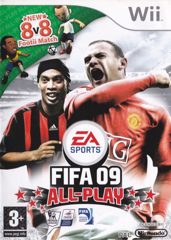 Front Cover for FIFA Soccer 09 All-Play (Wii)