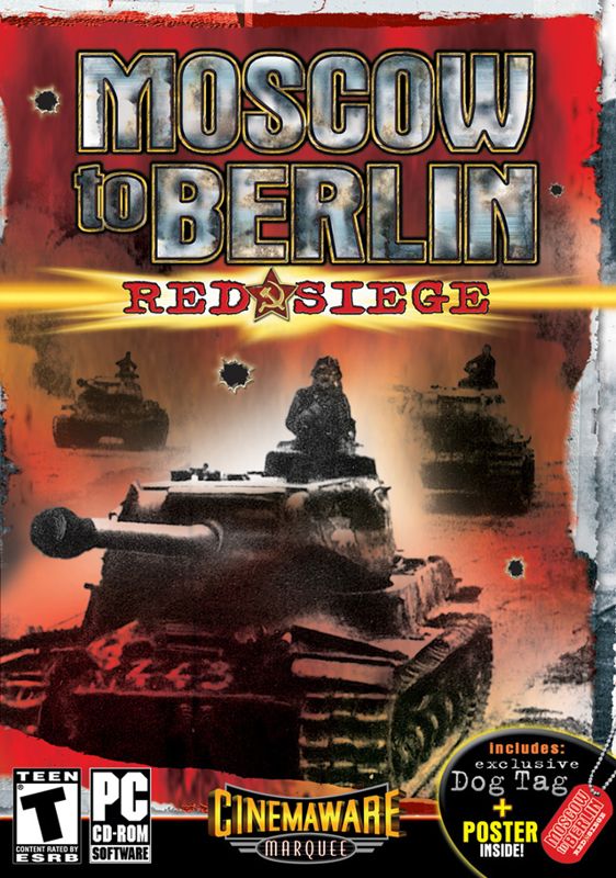 Front Cover for Moscow to Berlin: Red Siege (Windows)