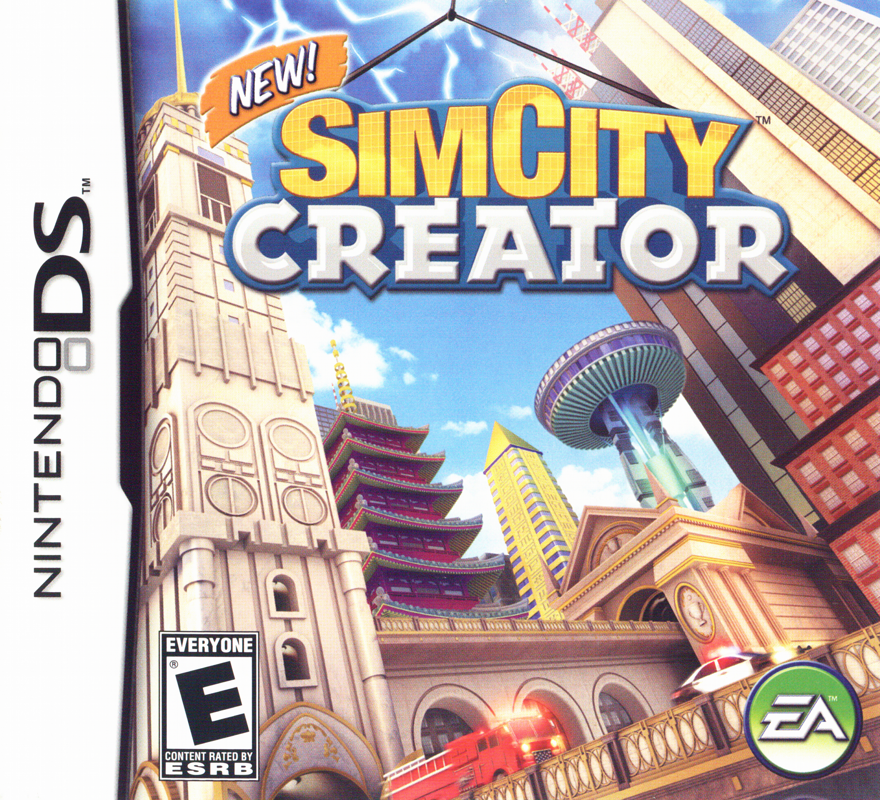 Front Cover for SimCity Creator (Nintendo DS)