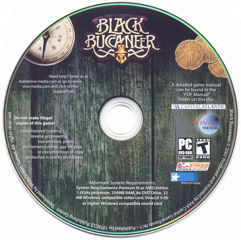 Media for Pirates: Legend of the Black Buccaneer (Windows)