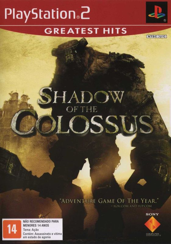 Front Cover for Shadow of the Colossus (PlayStation 2) (Greatest Hits release)