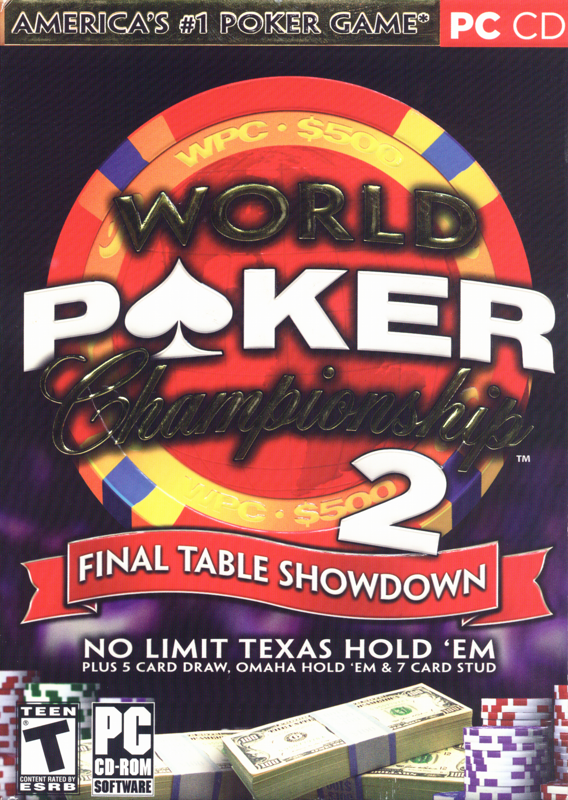 Front Cover for World Poker Championship 2: Final Table Showdown (Windows)