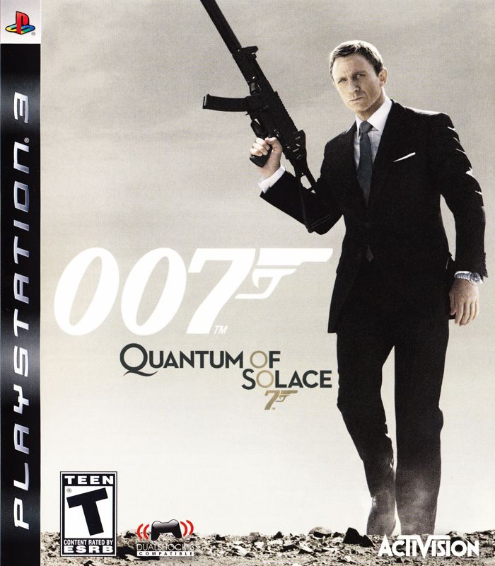 Front Cover for 007: Quantum of Solace (PlayStation 3)