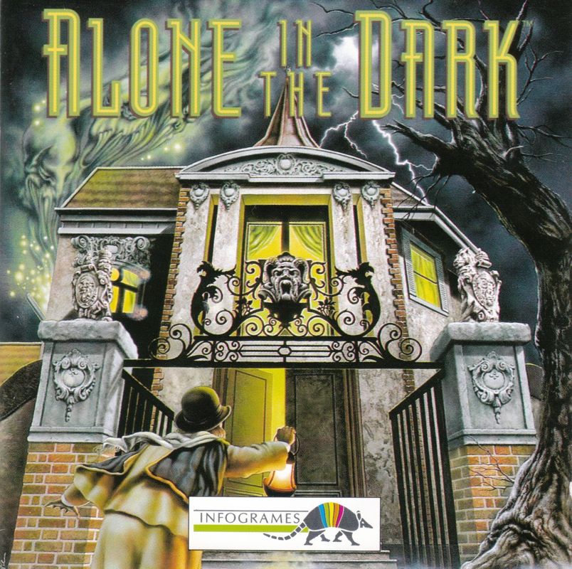 Other for Alone in the Dark (DOS) (Alone in the Dark + Jack in the Dark version): Jewel Case - Front