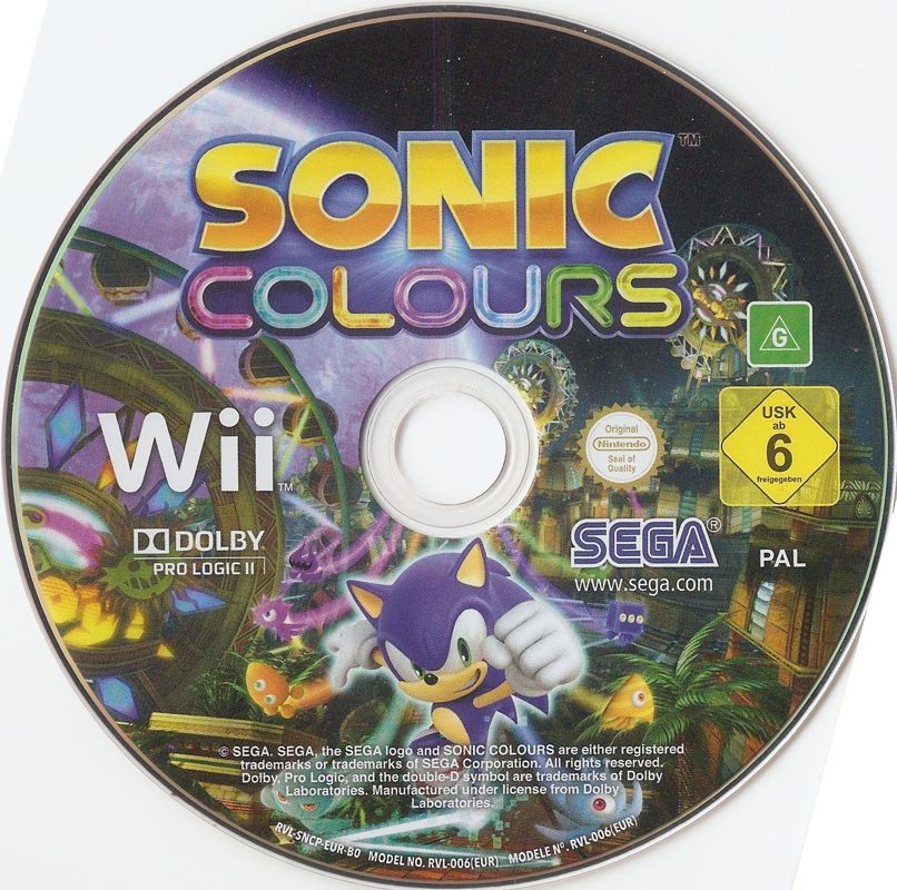 Media for Sonic Colors (Wii)