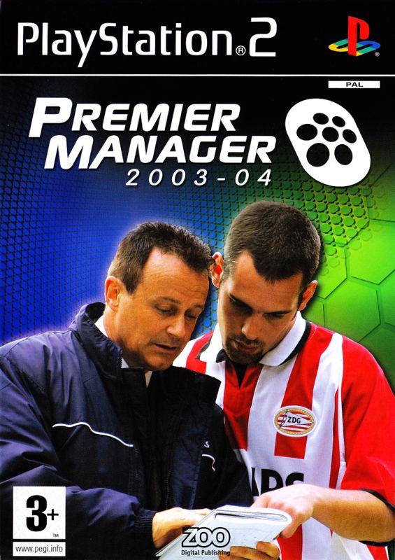 Front Cover for Premier Manager 2003-04 (PlayStation 2)
