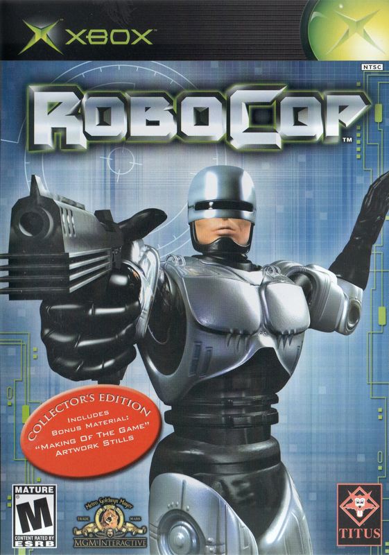Front Cover for RoboCop (Xbox)