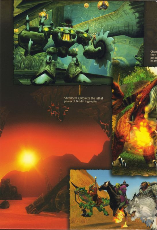 Inside Cover for World of WarCraft (Macintosh and Windows) (5 CD-Rom Disc release): Inside Foldout #3
