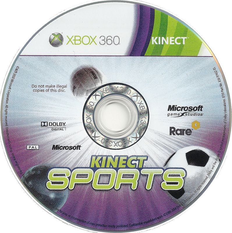 Media for Kinect Sports (Xbox 360)