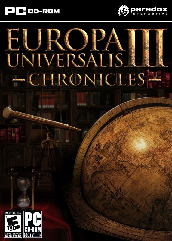 Front Cover for Europa Universalis III: Chronicles (Windows)