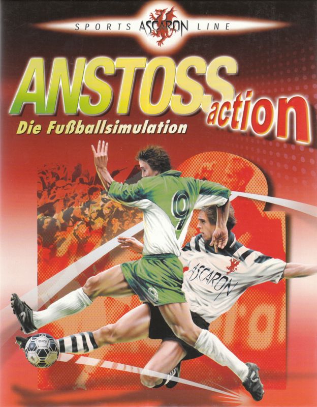 Front Cover for Anstoss Action: Die Fußballsimulation (Windows)