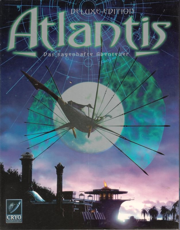 Front Cover for Atlantis: Das sagenhafte Abenteuer (Deluxe-Edition) (DOS and Windows)