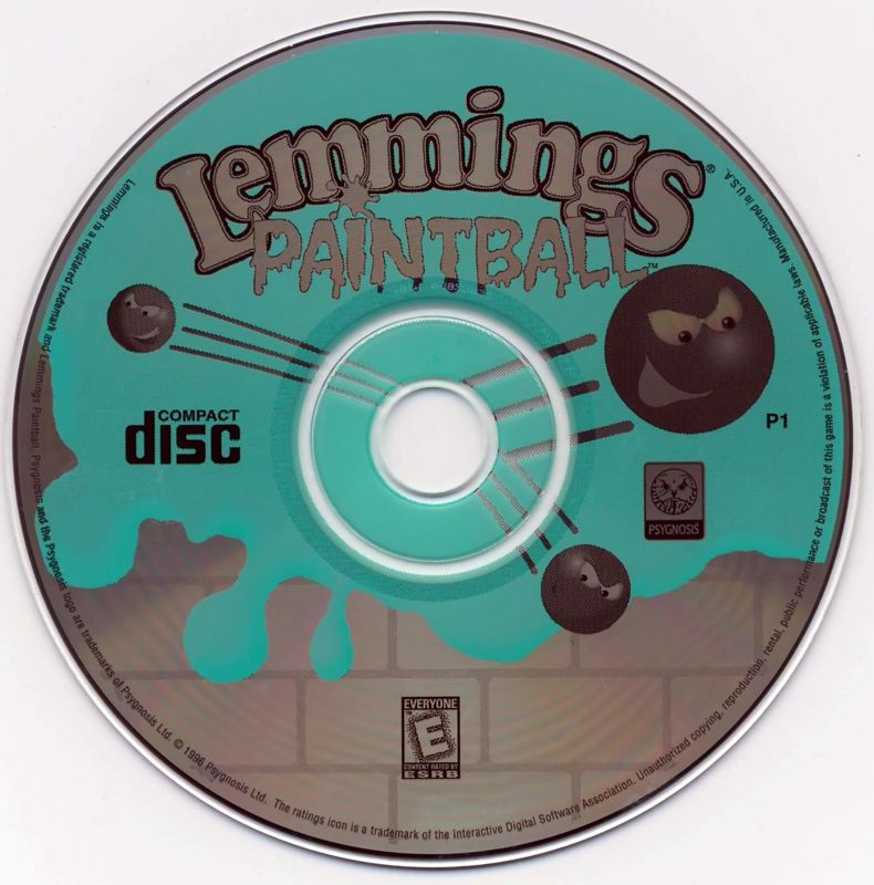 Media for Lemmings Paintball (Windows)