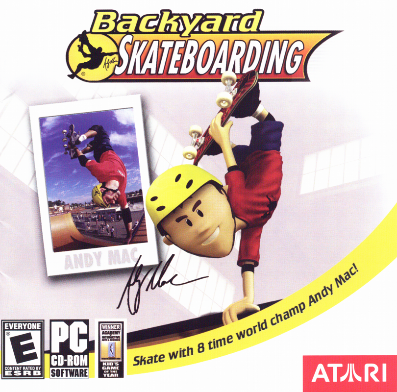 Other for Backyard Skateboarding (Windows): Jewel Case - Front