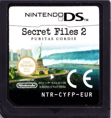 Media for Secret Files 2: Puritas Cordis (Nintendo DS)