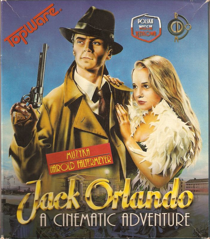 Front Cover for Jack Orlando: A Cinematic Adventure (DOS and Windows)