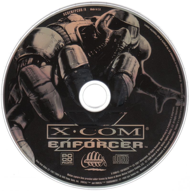 Media for X-COM: Enforcer (Windows)