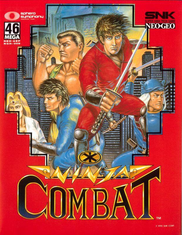 Front Cover for Ninja Combat (Neo Geo)