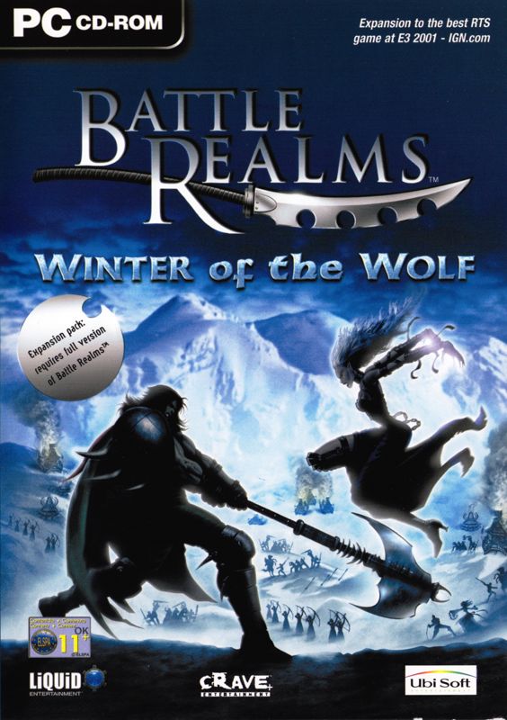 Front Cover for Battle Realms: Winter of the Wolf (Windows) (English version)