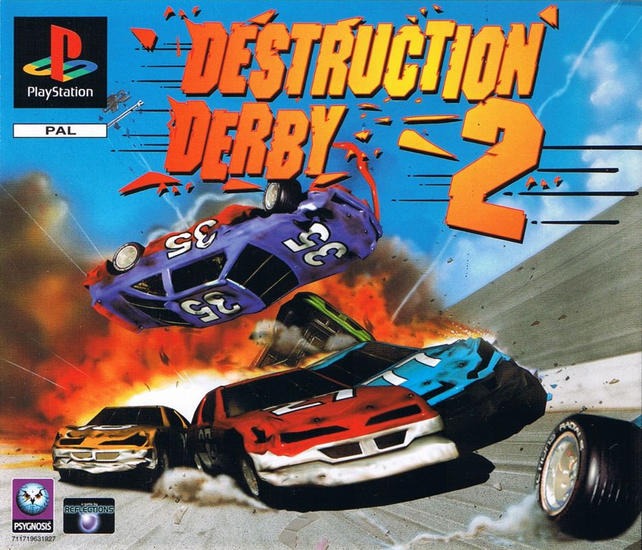 Front Cover for Destruction Derby 2 (PlayStation)