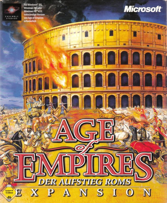 Front Cover for Age of Empires: The Rise of Rome (Windows)