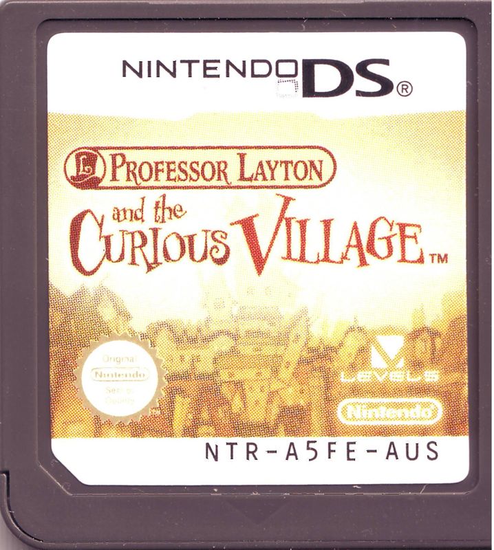 Front Cover for Professor Layton and the Curious Village (Nintendo DS) (Australian 2009 re-release)