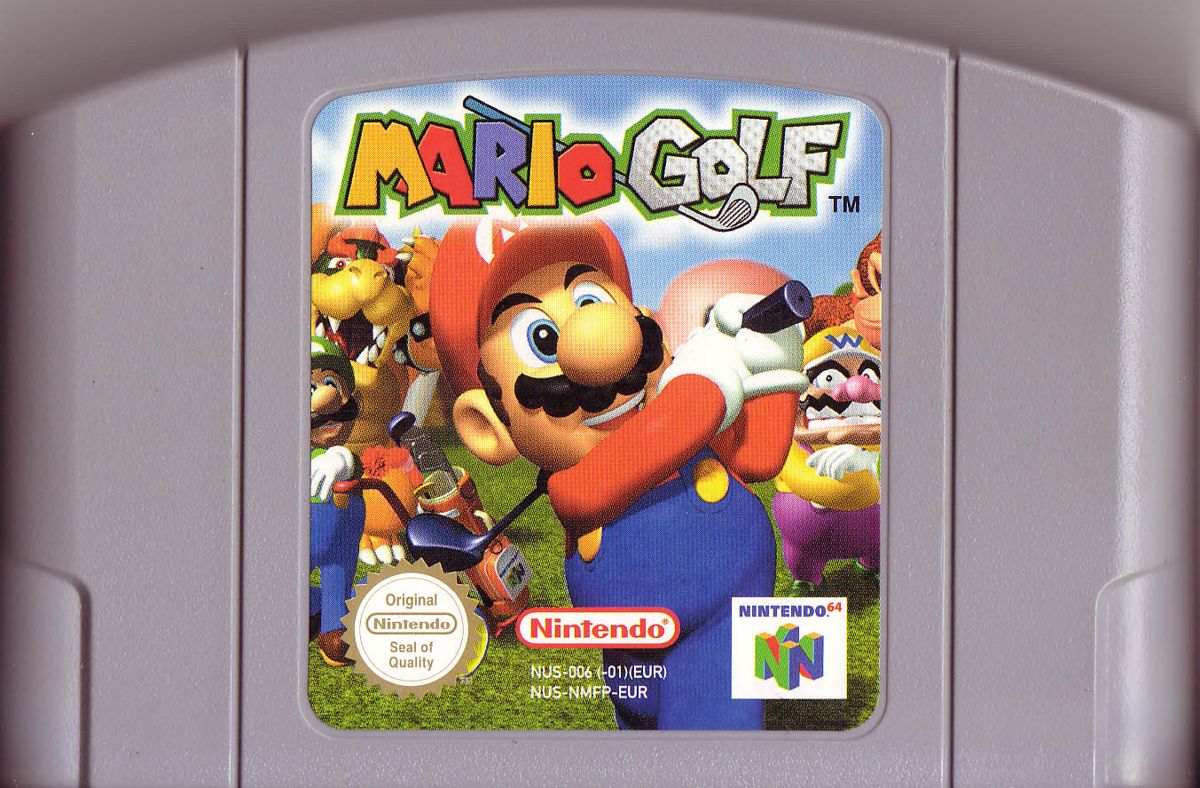 Media for Mario Golf (Nintendo 64)