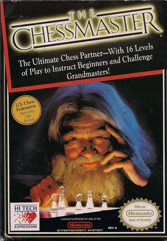 Front Cover for The Chessmaster (NES)