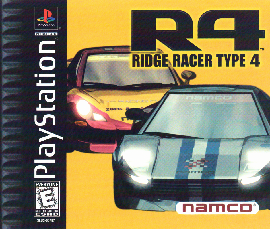 Front Cover for R4: Ridge Racer Type 4 (PlayStation)