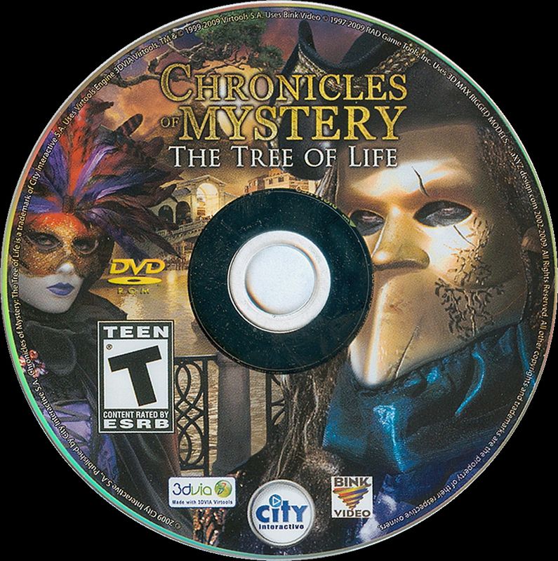Media for Chronicles of Mystery: The Tree of Life (Windows)