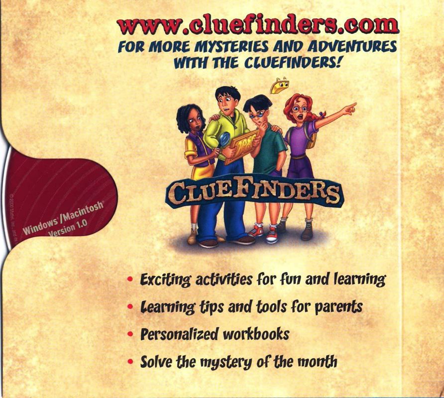 Other for ClueFinders: 6th Grade Adventures (Macintosh and Windows): Sleeve Case - Inside Right