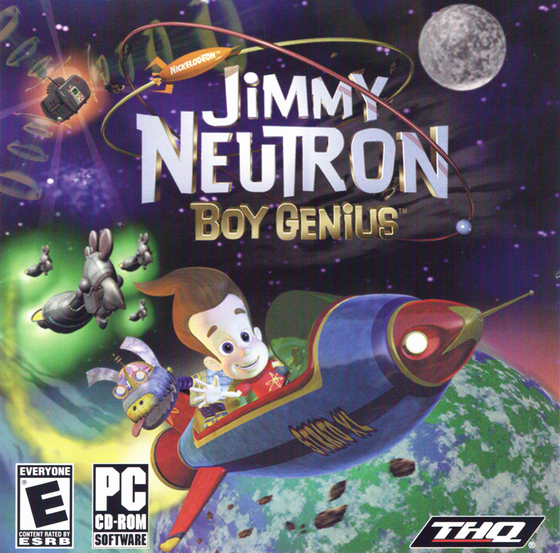 Other for Jimmy Neutron Boy Genius / Rocket Power Extreme Arcade Games (Windows): Jewel Case - Front