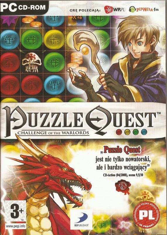 Other for Puzzle Quest: Challenge of the Warlords (Windows): Keep case - front